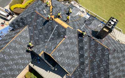 Full service roofing company image